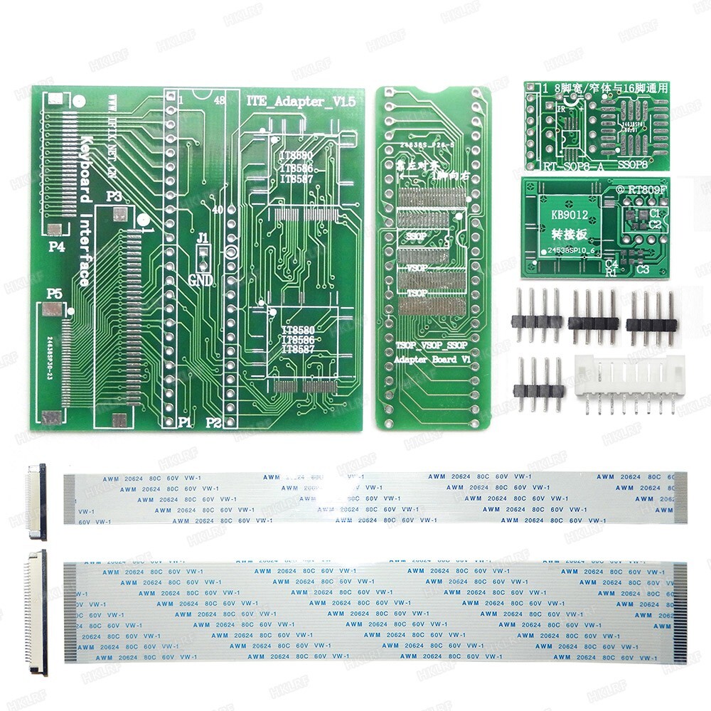 Original New RT809H Universal Programmer EMMC-Nand FLASH Programmer + 34 Items