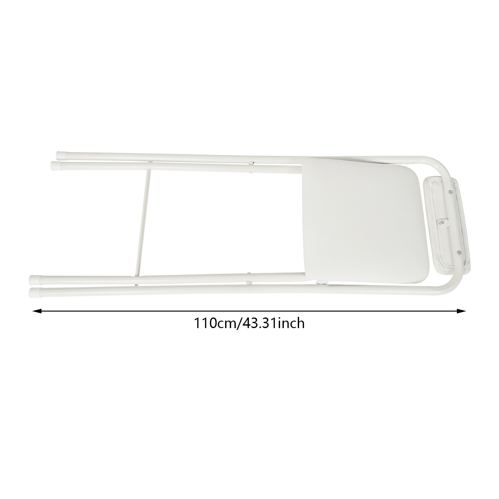 Foldable Bar Chair, Tall Folding Chair, Portable Folding Stool Max 275.58lbs