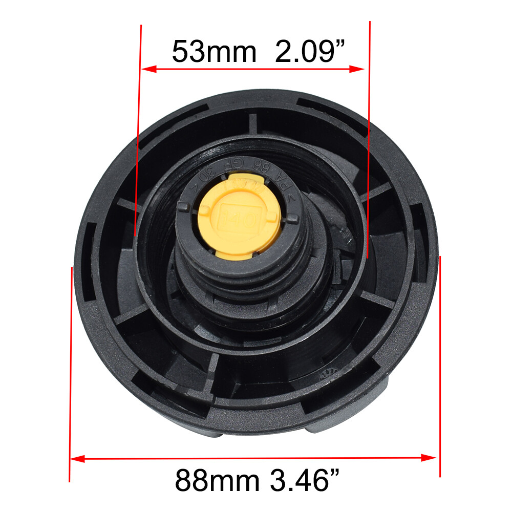 Radiator Coolant Expansion Tank Filler Cap for BMW E90 E60 F10 17117639021