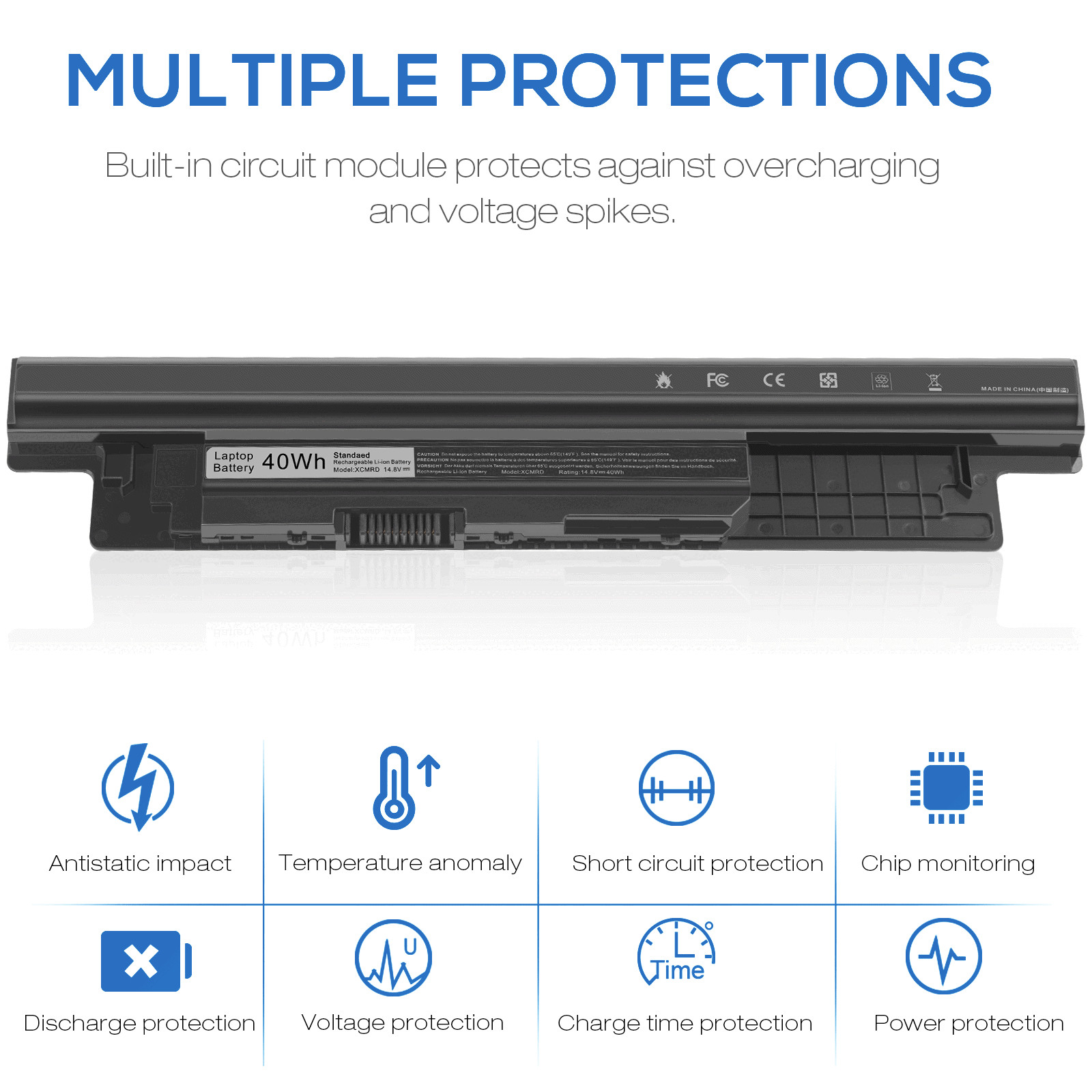 Lot Battery for Dell Inspiron 15 3000 15-3542 15-3543 15-3541 15-3531 15-3537 US