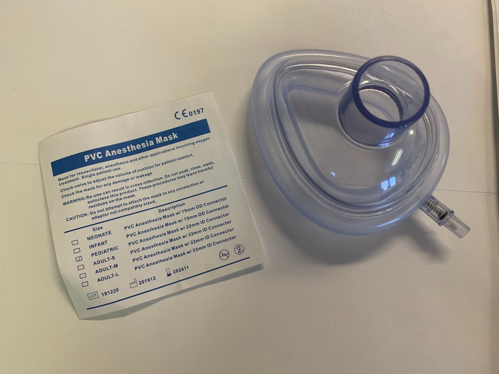 1=CHILD CPR Training Mask with Refillable Bladder