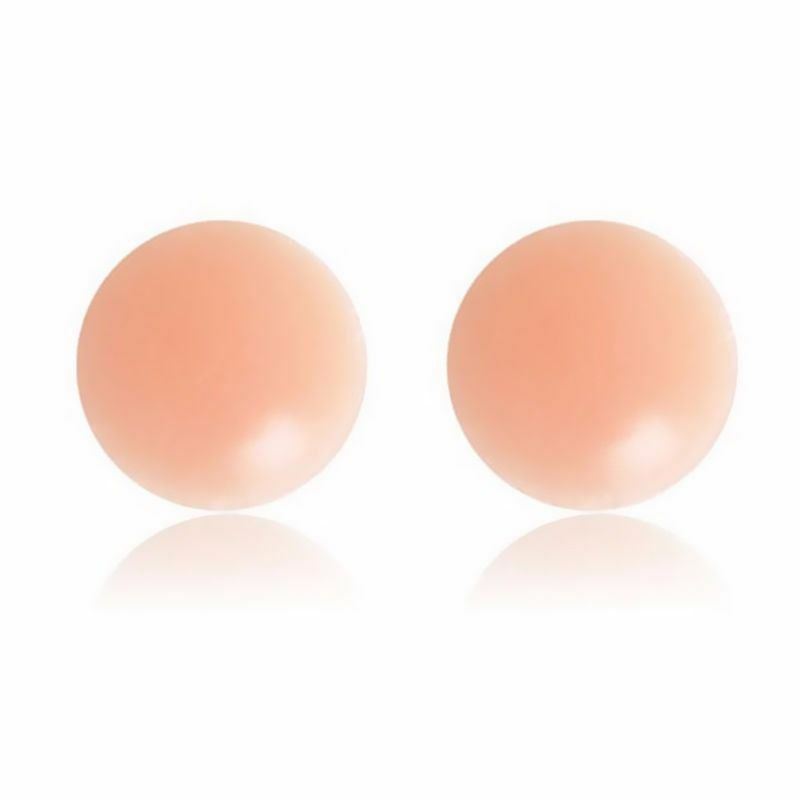 Silicone Nipple Pads Reusable Self Adhesive Breast Bra Circle Cover