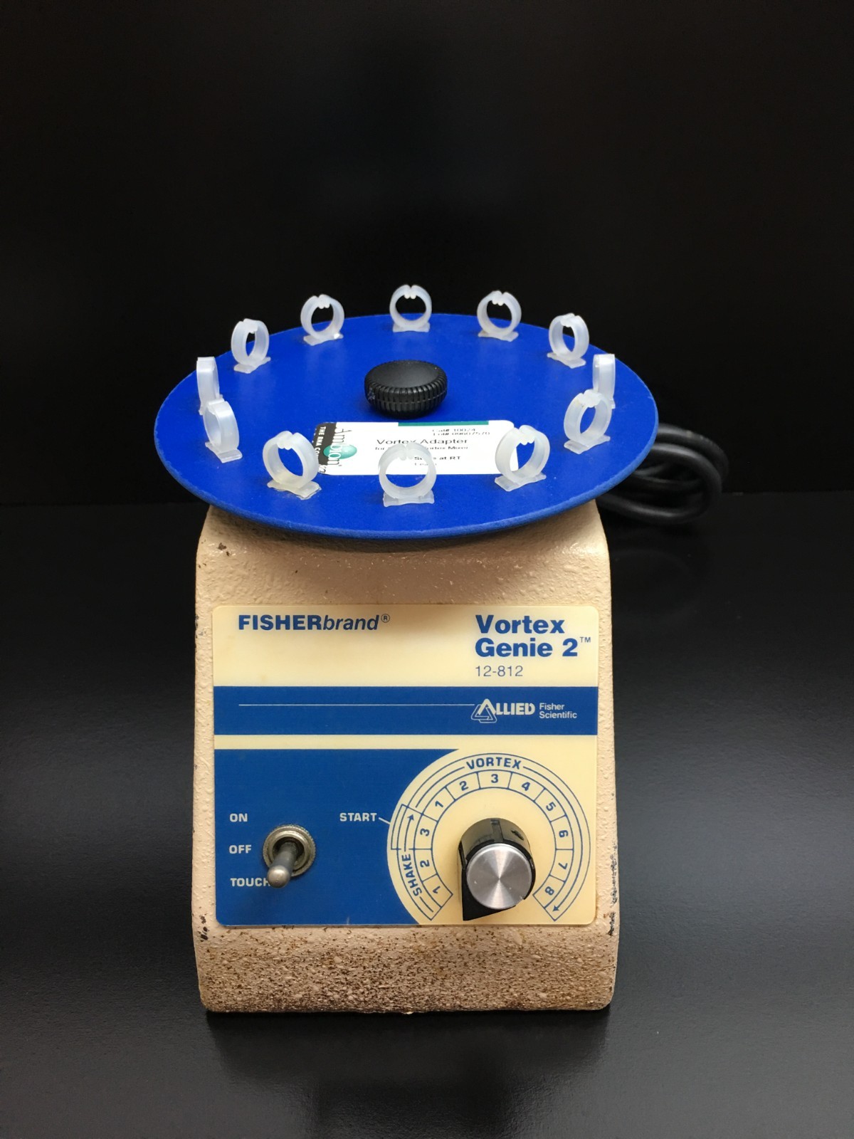 Fisher Scientific Model G-560 Vortex Genie 2 Mixer Cat No 12-812 with WARRANTY
