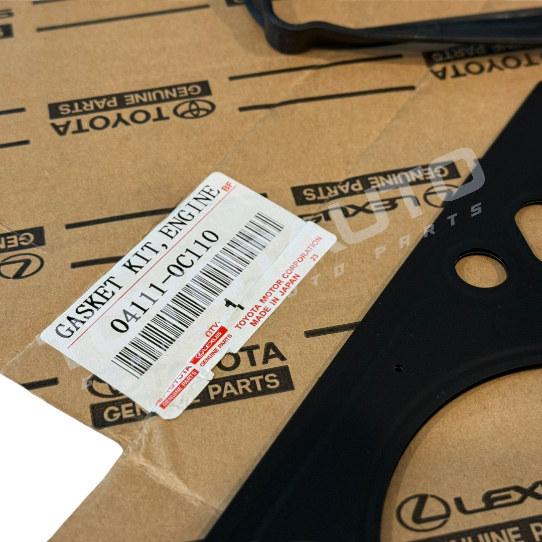 Toyota 2.7L 2TR-FE Engine Gasket Kit For Tacoma 4Runner Hilux OEM 04111-0C110