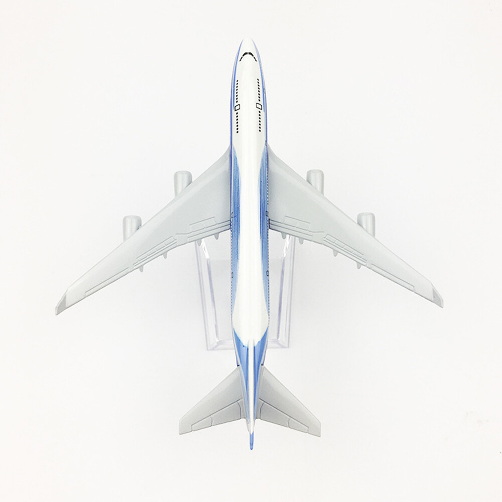 1:400 B747 Prototype Plane Model Airplane Simulation Aircraft Collection 16cm
