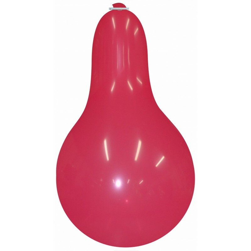 CATTEX 32" Long Neck Giant Latex Looner Balloon, Standard and Crystal Colors