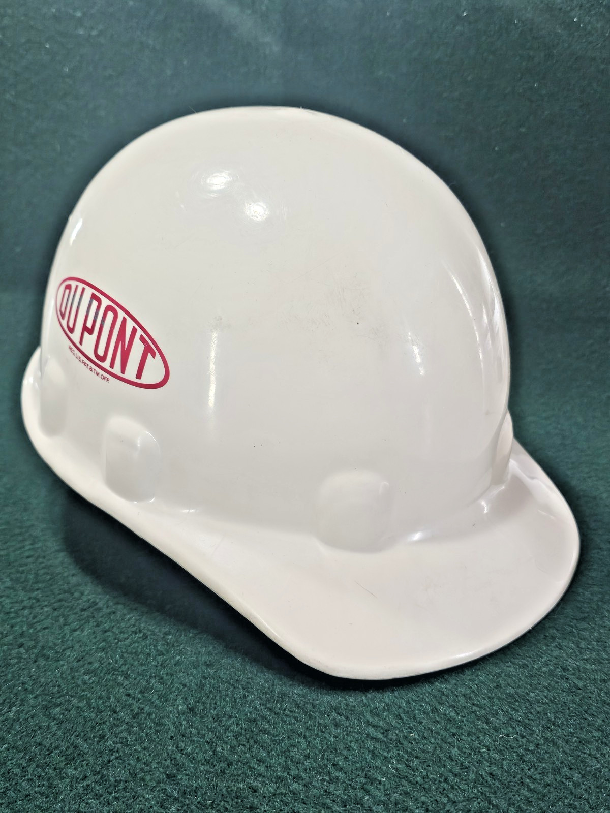 ✨Vintage Dupont 1986 Fibre-Metal Hard Hat Helmet w/Liner USA MADE in Chester PA✨