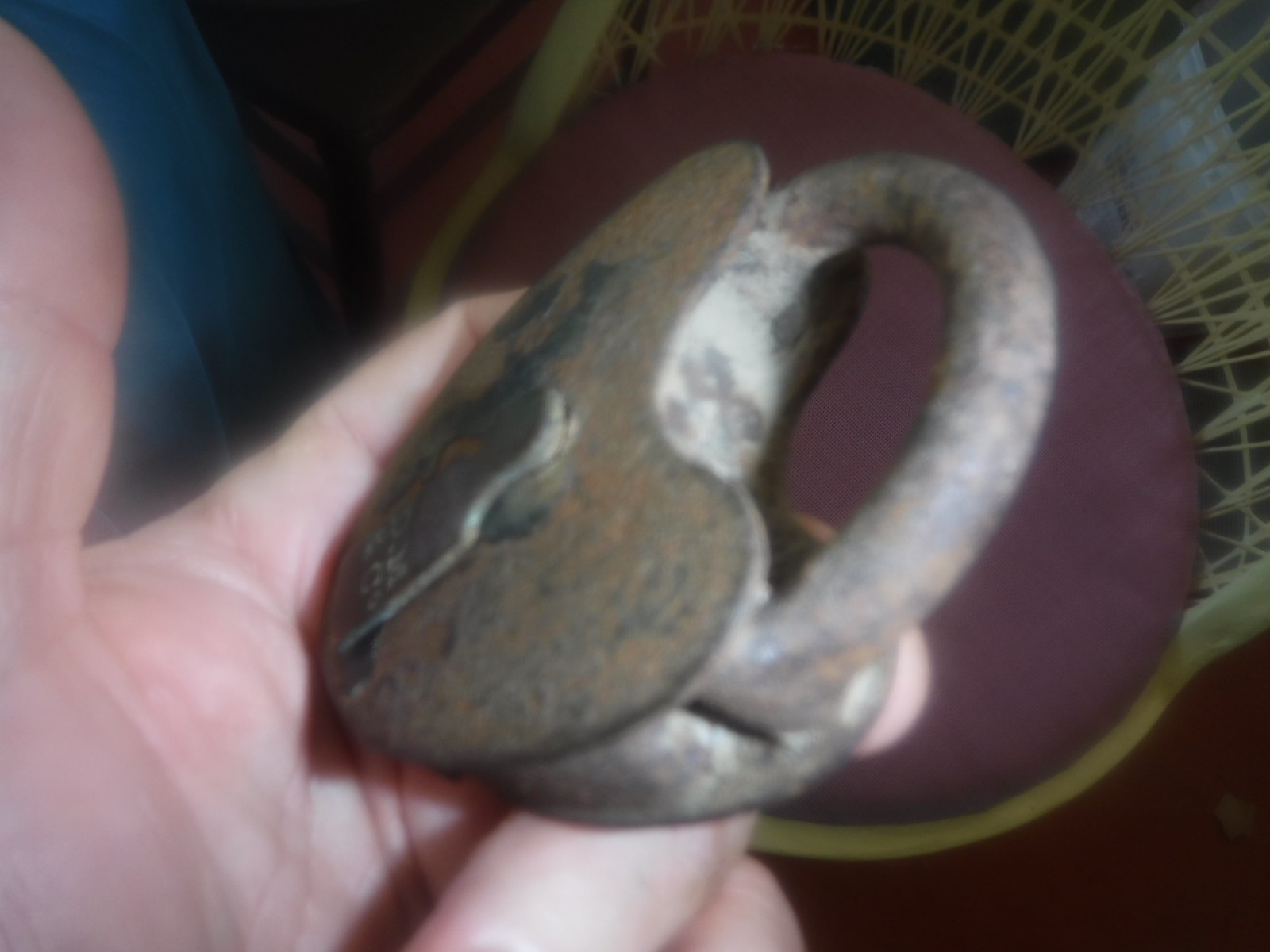 Civil War Confederate Camp Padlock