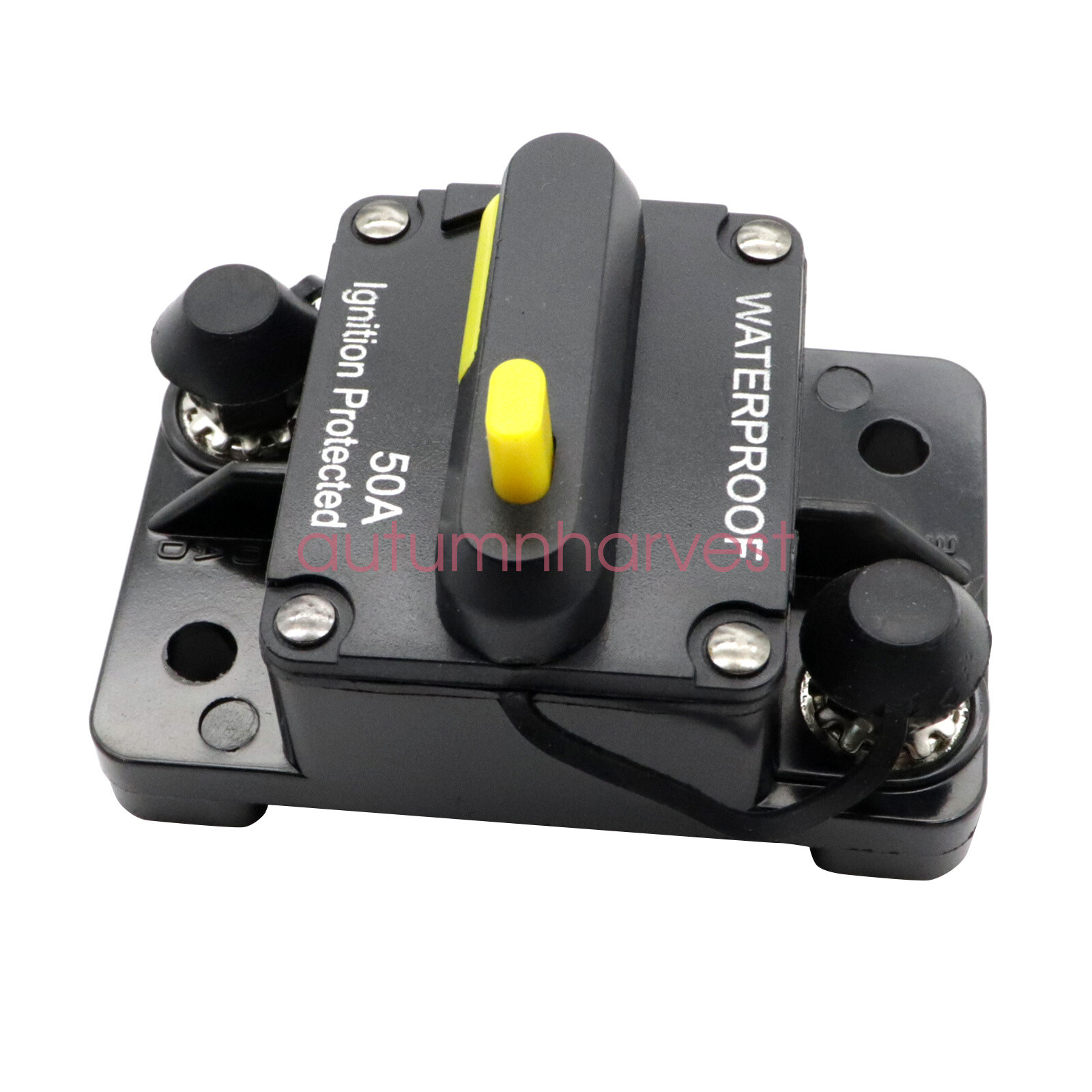 Circuit Breaker Reset 50AMP 12V DC Car Auto Marine Stereo Audio FuseInverter