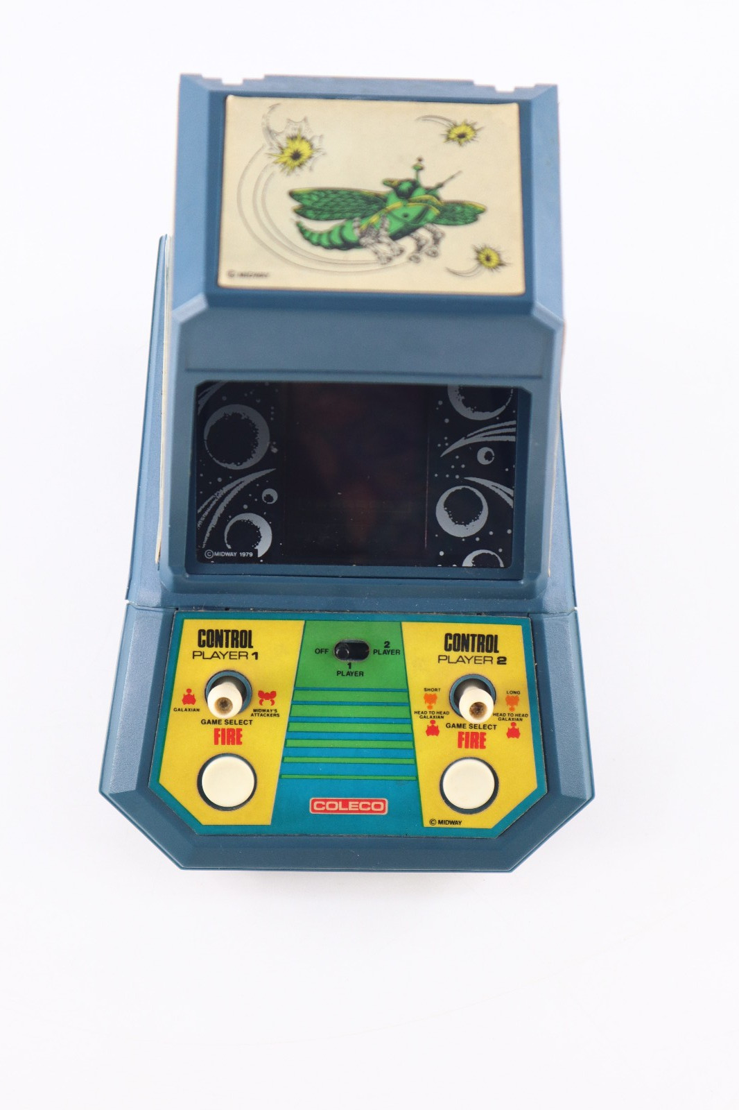 Vtg 1981 Tabletop Galaxian Arcade Game by Midway's Coleco Works See Video