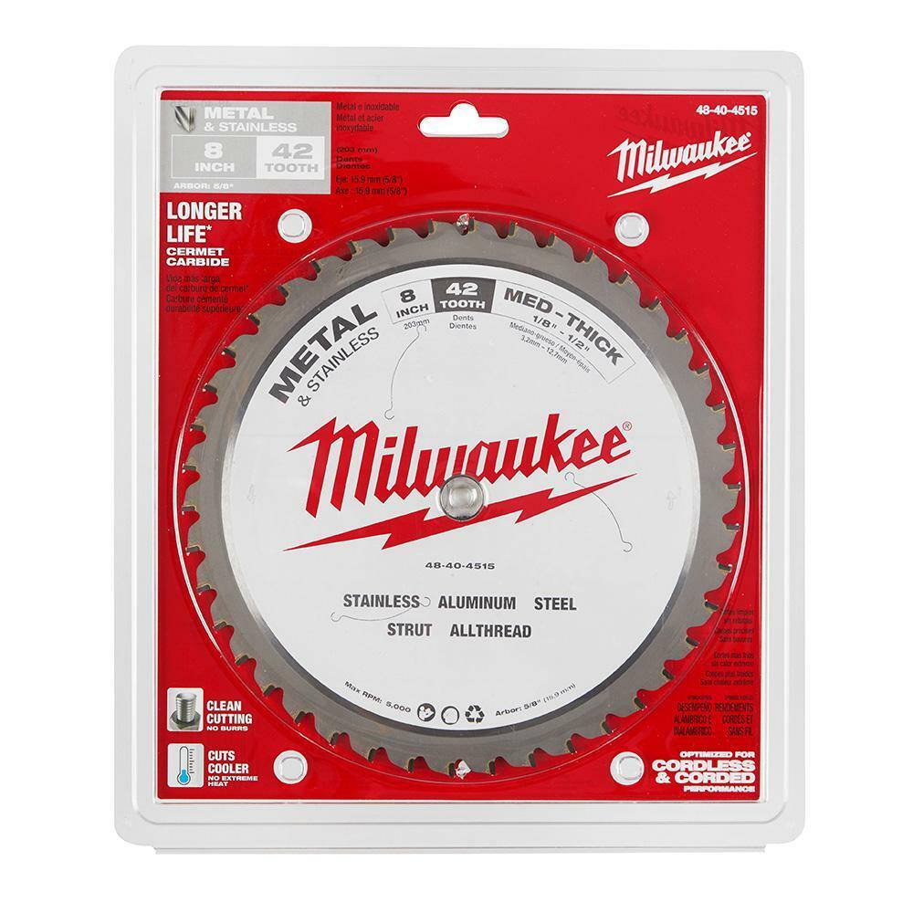 Milwaukee 48-40-4515 8" Circular Saw Blade