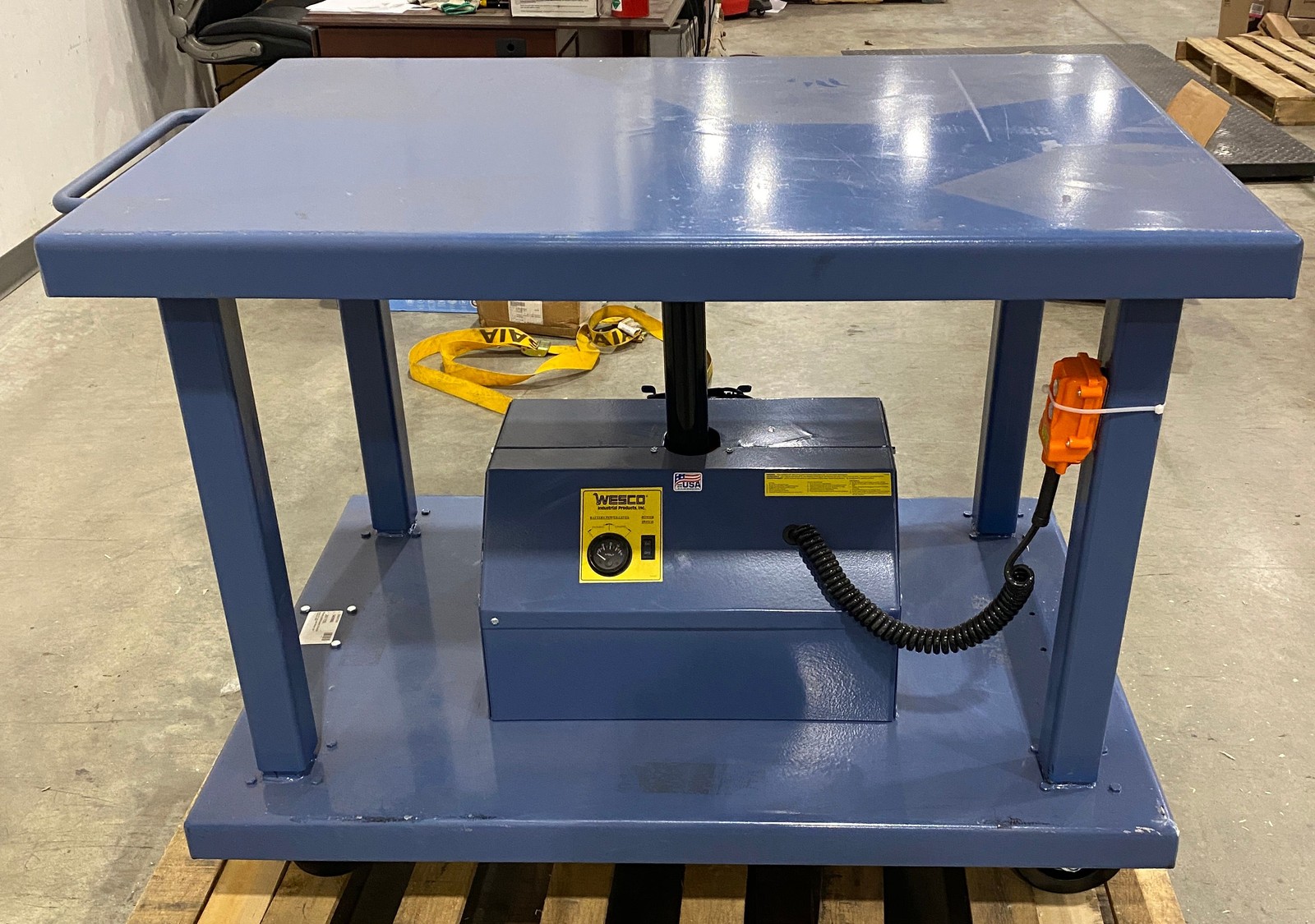 Wesco 32” x 48” Powered Lift Table 4000 Lb. Capacity 261105