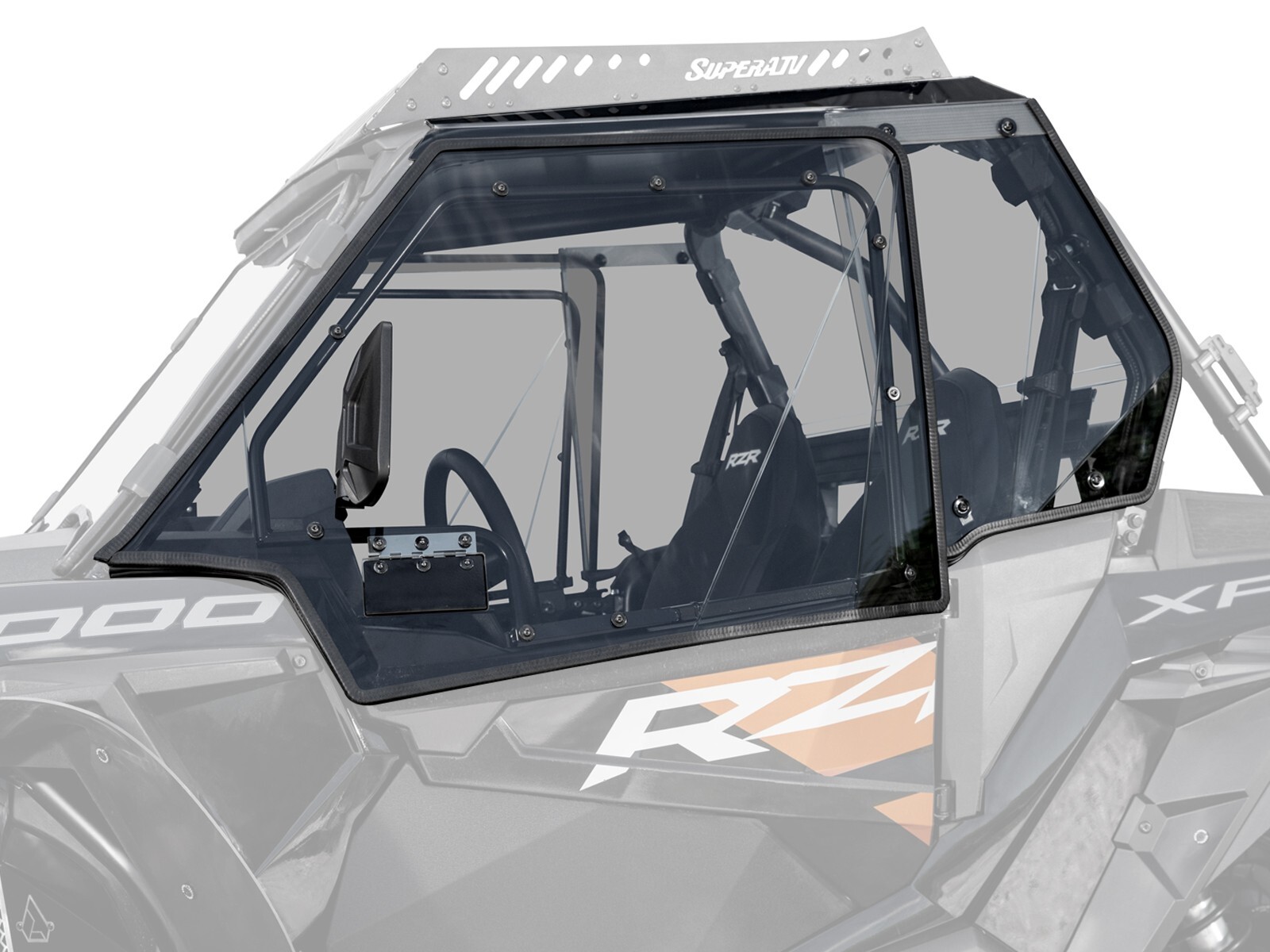 SUPER ATV HARD CAB ENCLOSURE UPPER DOORS FOR POLARIS RZR S 900 2015-2020