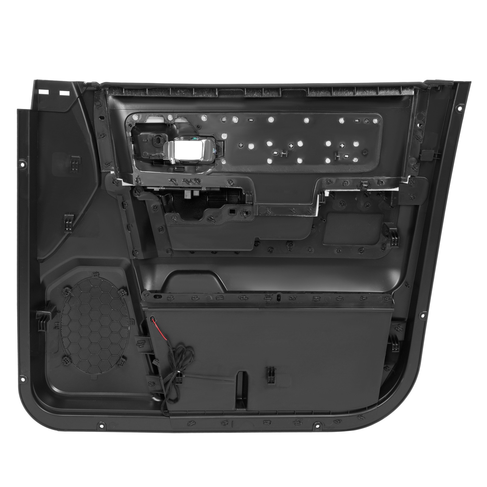 Inner Driver Side Door Panel For 2013-18 Dodge Ram 1500 2500 3500 Textured Black