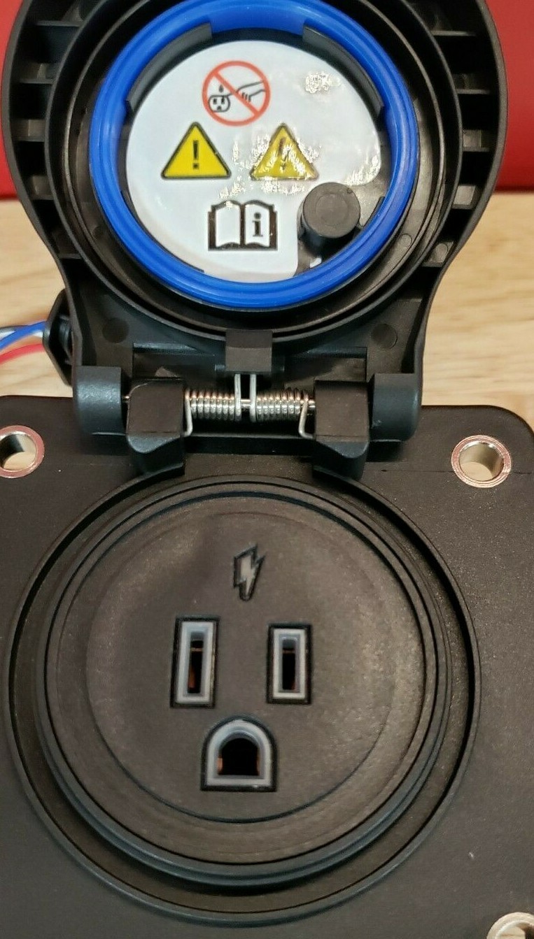 NEW 2020-2023 Jeep Gladiator 115V Bed Electrical Outlet Plug in Kit, OEM Mopar