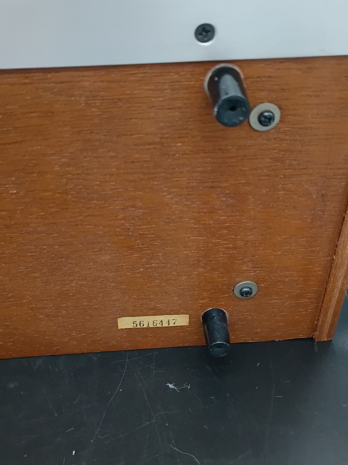 Vintage Sony 8F-56W AM FM 9 Transistor Table Radio Wood Cabinet Japan Working