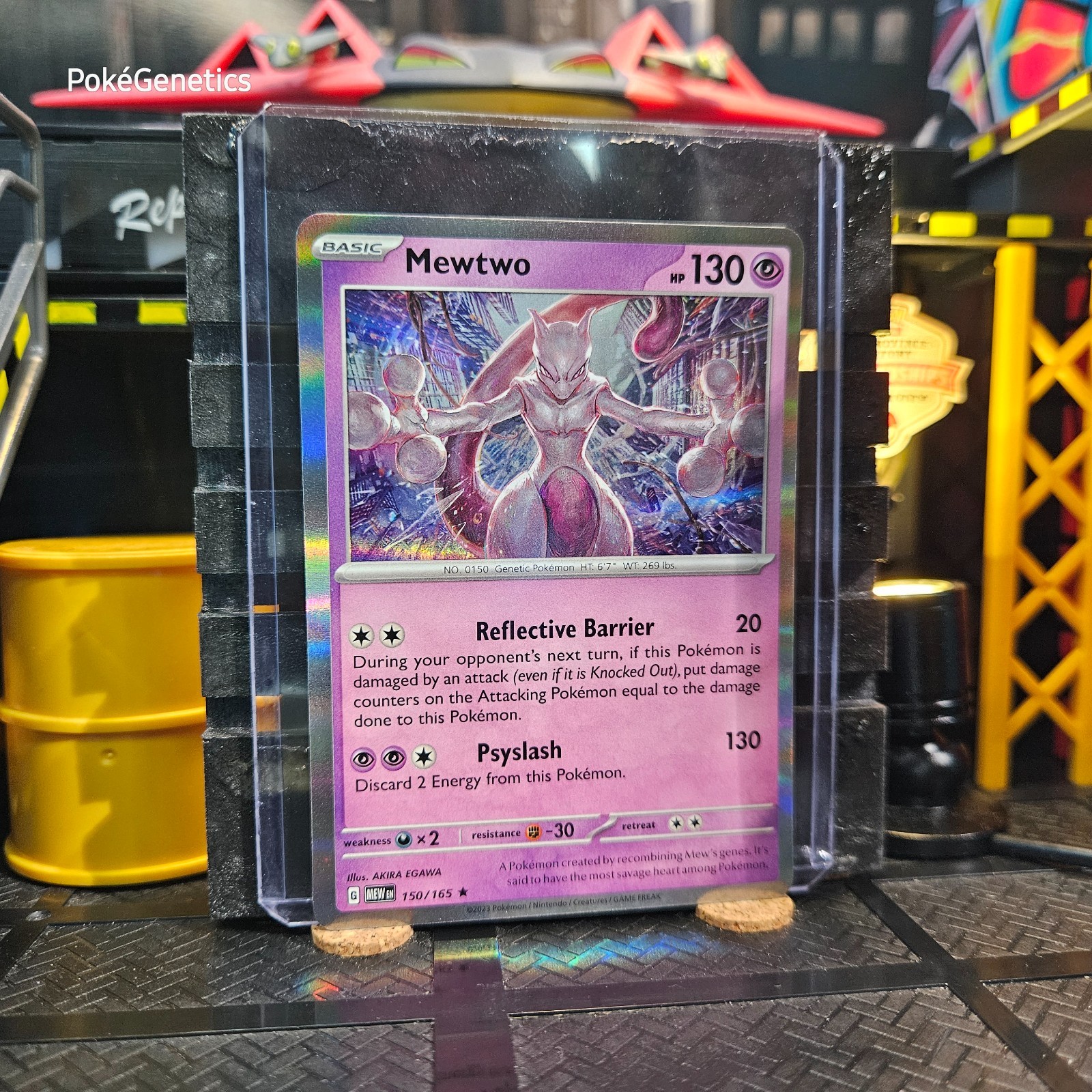 Mewtwo 151 Holo Pokémon TCG 150/165 Scarlet & Violet Rare
