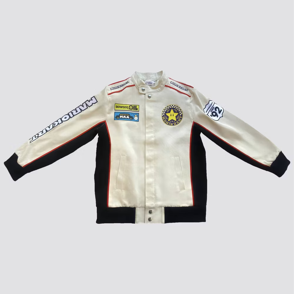 Mario Kart Canvas Racing Jacket