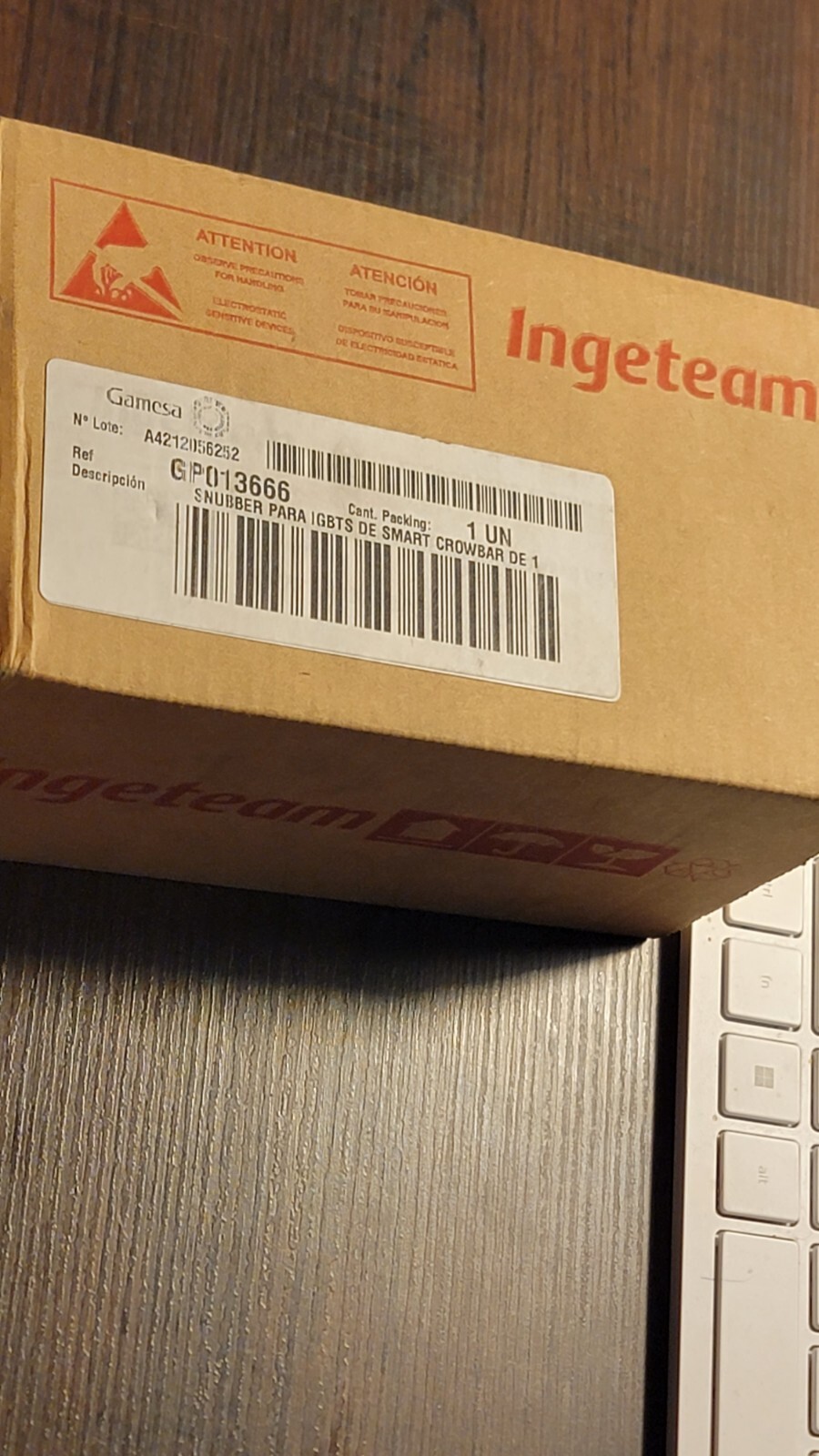 Gamesa Ingeteam SNUBBER PARA IGBTS DE SMART CROWBAR DE 1 1700V AK9775 NEW