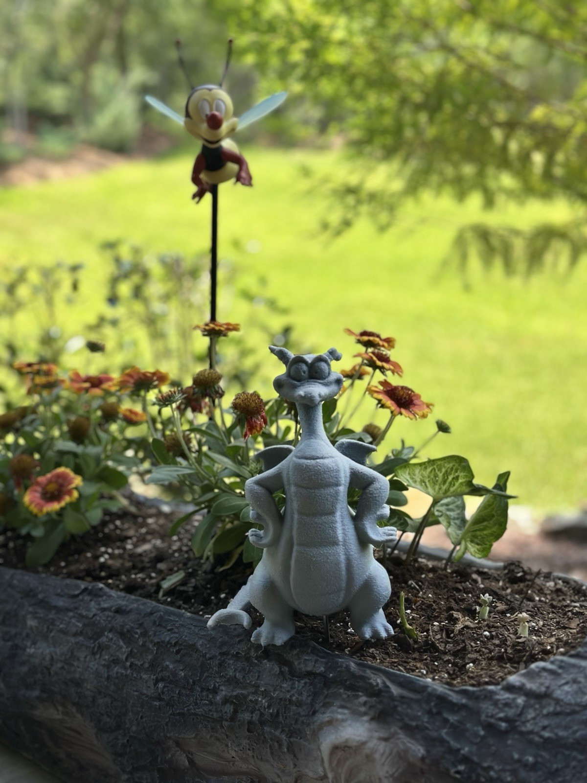 FIGMENT Disney Garden Statue Flower Decor Festival Epcot Parks Outdoor Gift