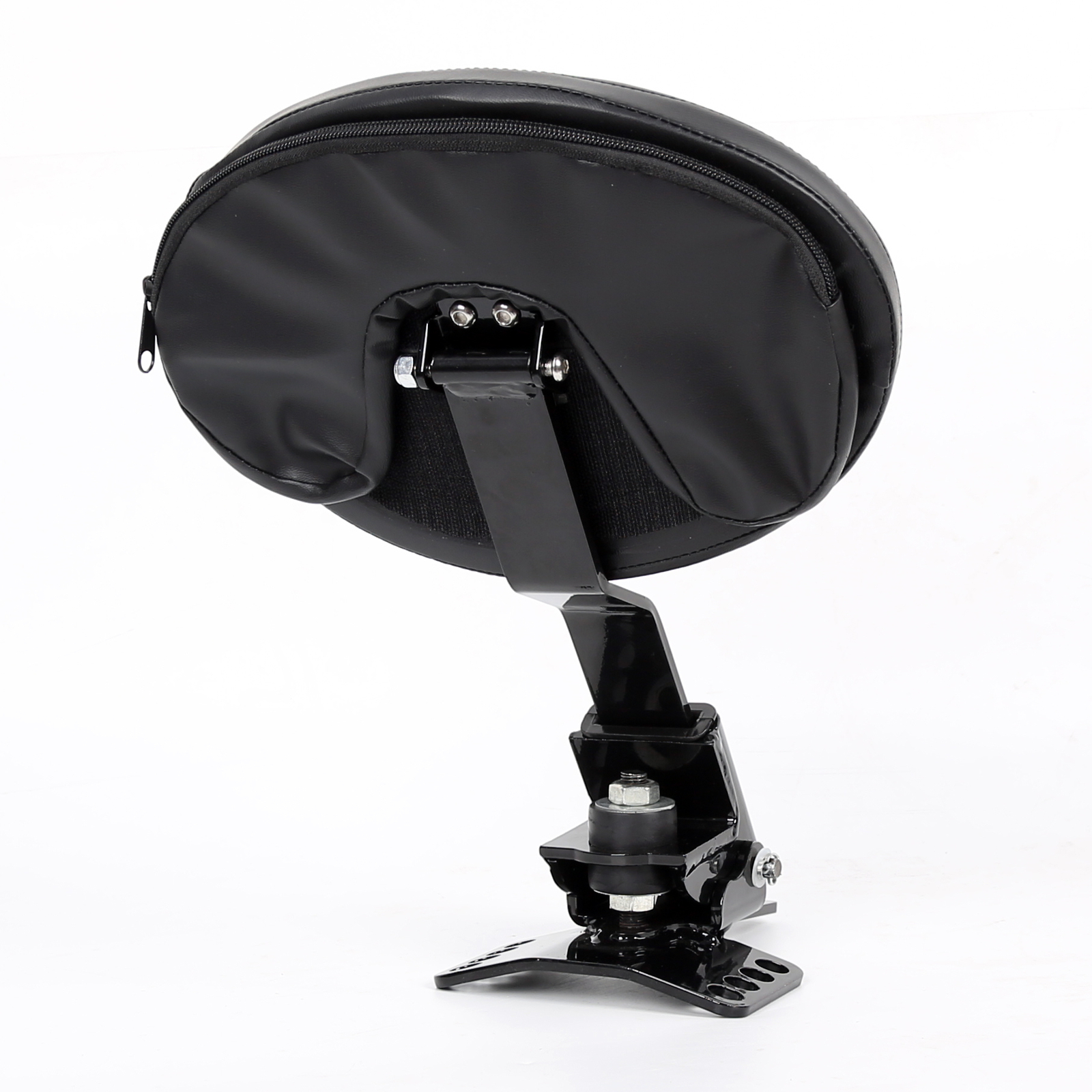 Adjustable Driver Backrest For Harley Road King 97-24 One-Piece Slotted Seats