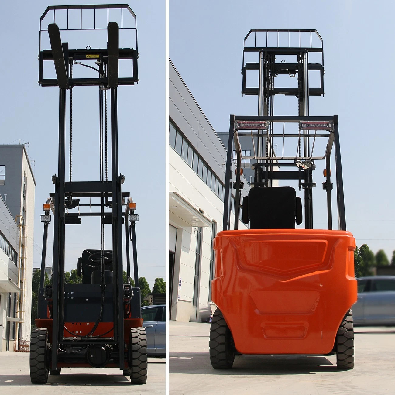 5500lbs Electric Forklift 60V 70Ah Side Shift with Charger Lifter Free Shipping