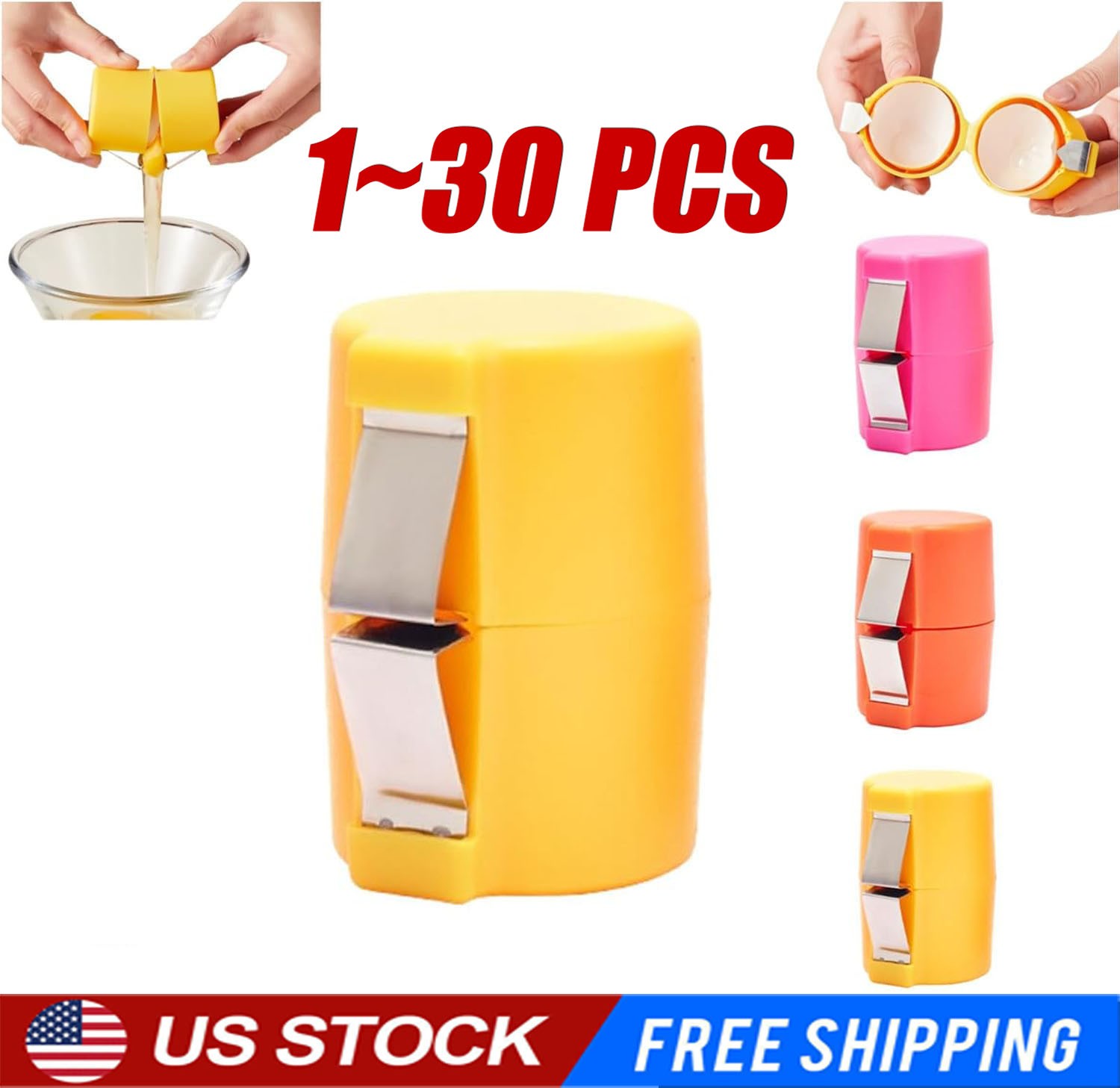 Egg Cracker Tool Egg Breaker Manual Shell Separator Opener Kitchen Tools for Egg