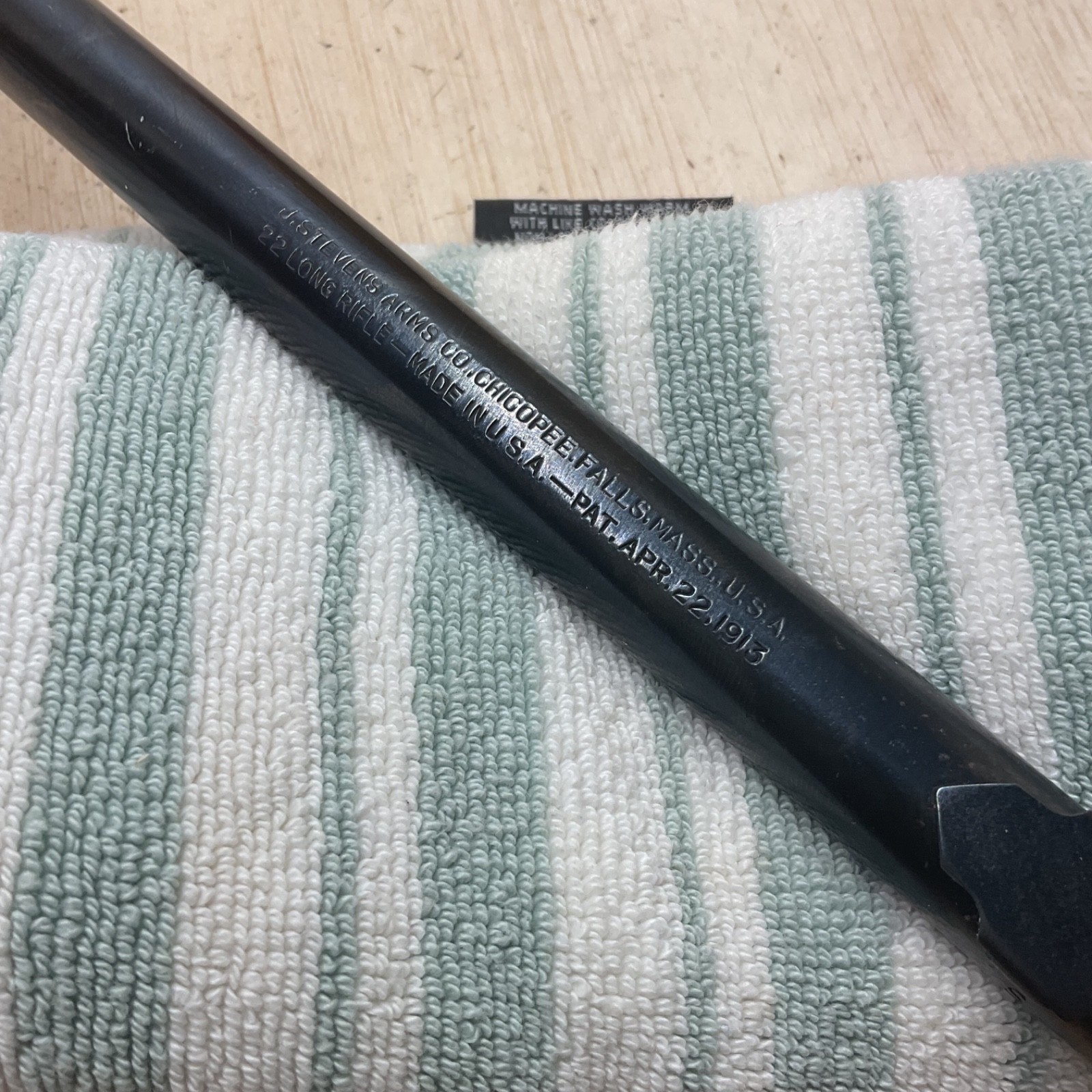 Stevens Crackshot 26 .22 LR Single Shot Rifle 20" Barrel W/ Extractor & Sights