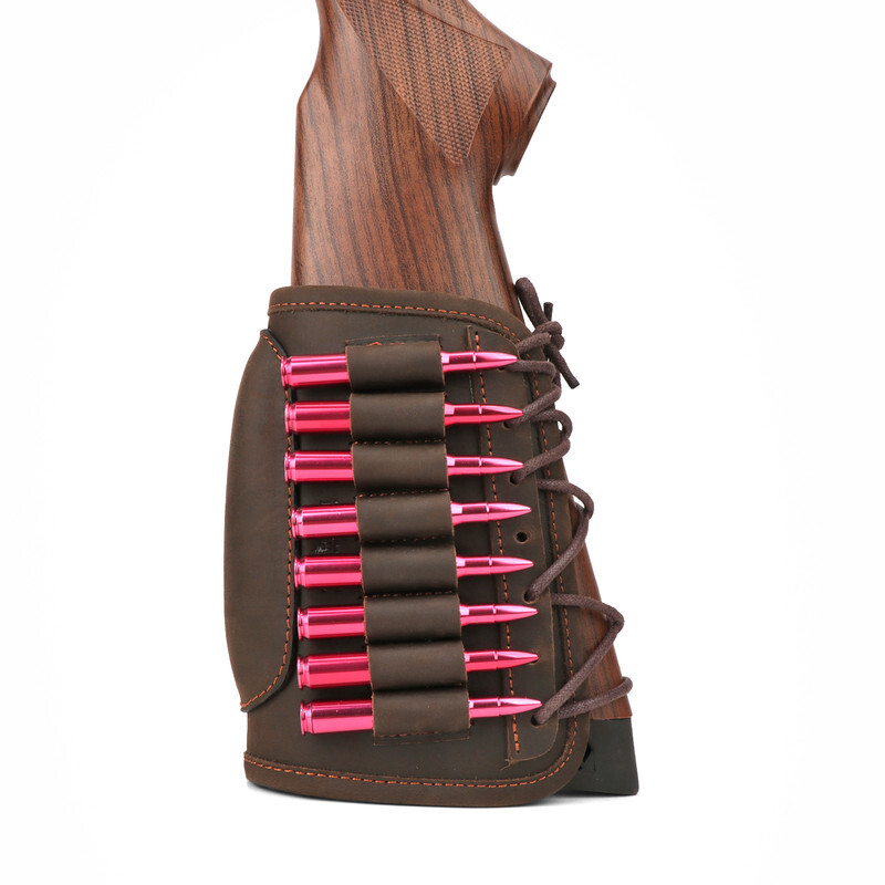 TOURBON Hunting Cheek Rest Riser Rifle Cartridges Ammo Holster Buttstock Sleeve