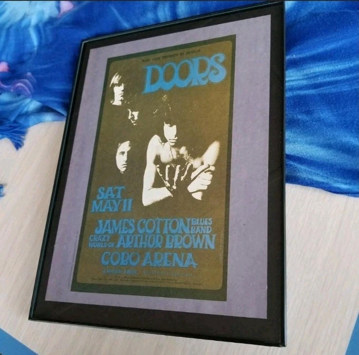 The Doors Jim Morrison LA Woman Morrison Hotel Waiting For The Sun Wall Decor