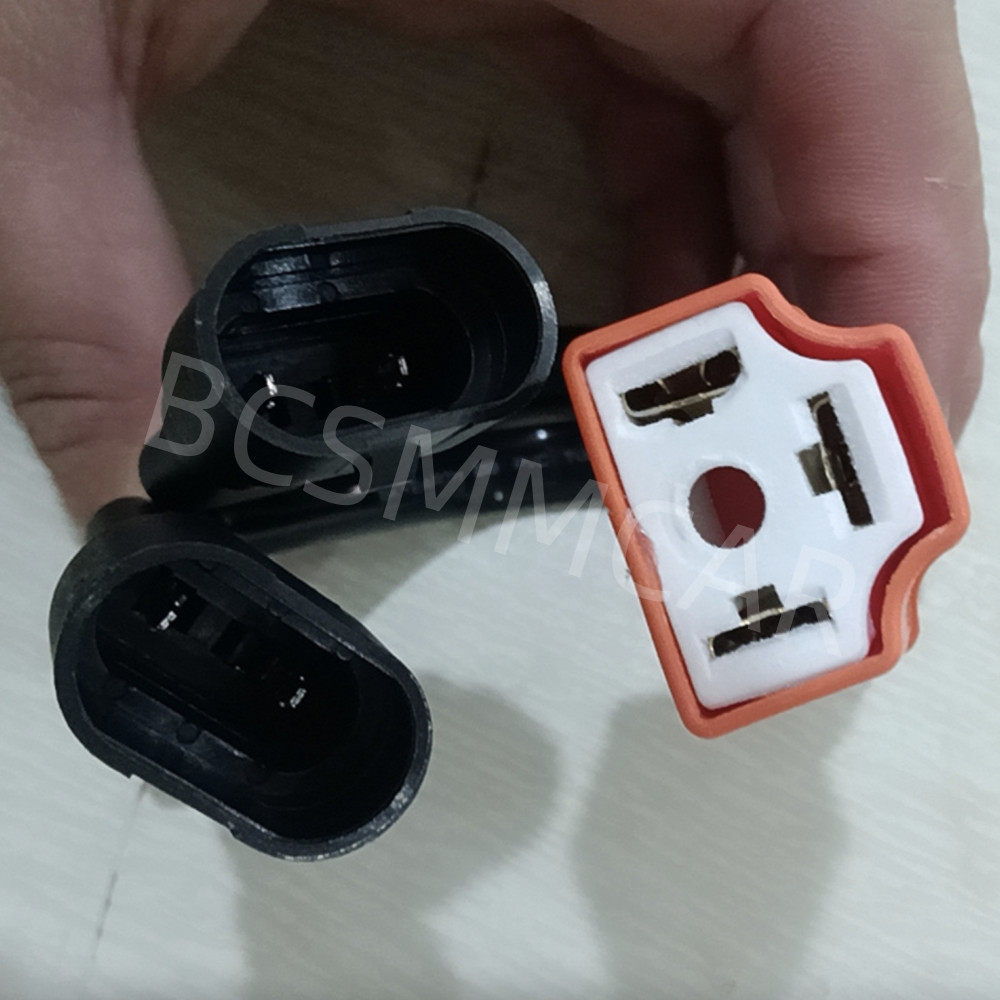 2x 9005 9006 To H4 Bulbs Adapter Headlight Conversion Wire Pigtail Connector