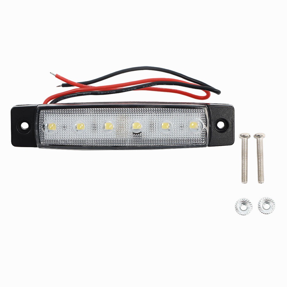 10Pack Marine Boat LED Deck Courtesy Lights Waterproof White Stern Transom Light