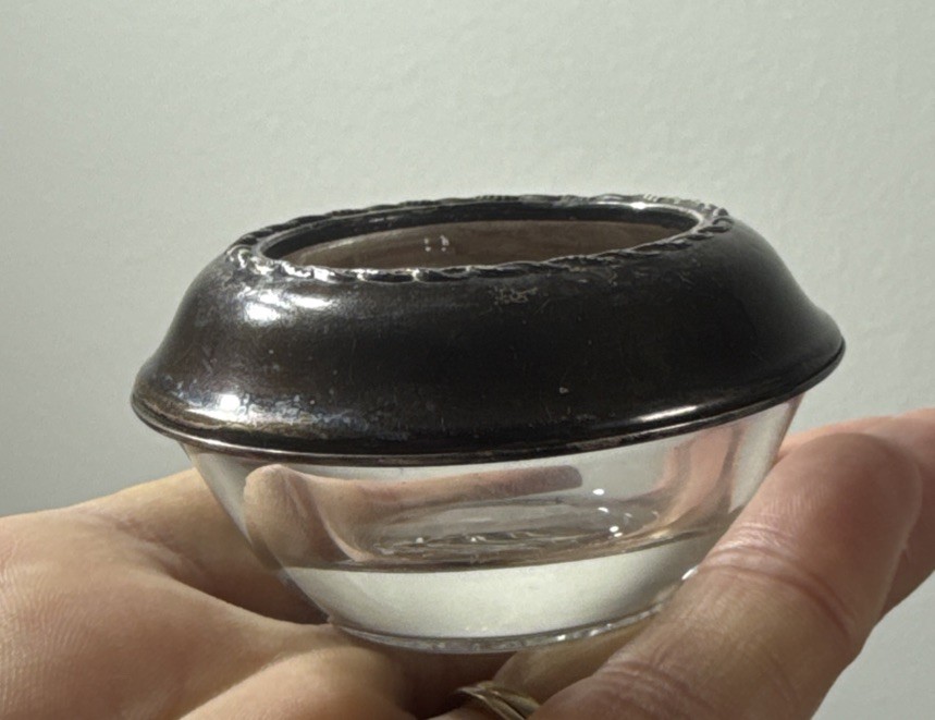 Fine Arts Sterling Silver Southern Colonial Open Salt Cellar No Monograms