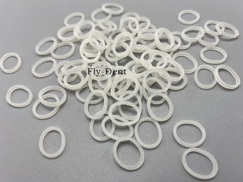 100Pcs Rubber Bands Dental Orthodontic Elastics Latex Braces 2.5/3.5/4.5/6.5OZ