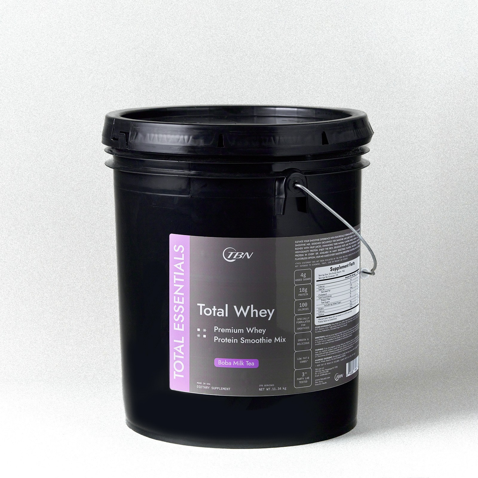 Whey Protein, Smoothie Mix, Juice Bar Protein, Protein Shake - 25Lbs Bulk