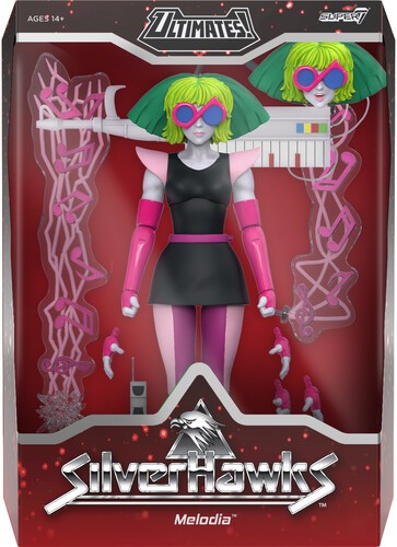 Super7 - SilverHawks - ULTIMATES! Wv7 - Melodia (Toon) [New Toy] Action Figure