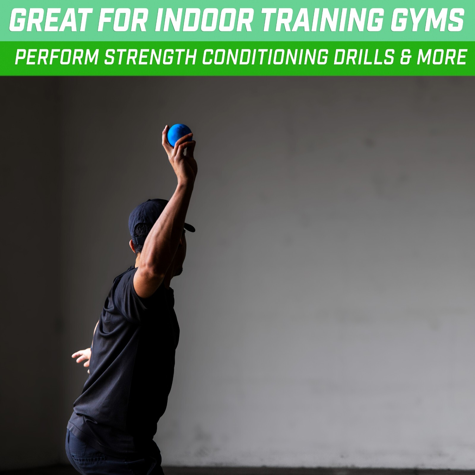 GoSports Plyometric Weighted Balls for Baseball & Softball Training - 6 Pack