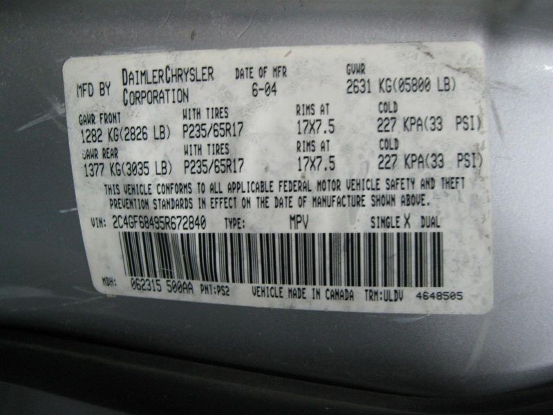 Audio Equipment Radio Receiver Radio Am-fm-cd Fits 04-08 PACIFICA 138005