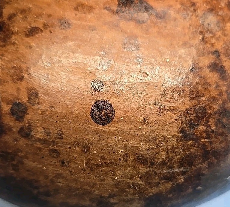 Antique Native American Indian Olla Pine Pitch Water Pot-- Navajo?