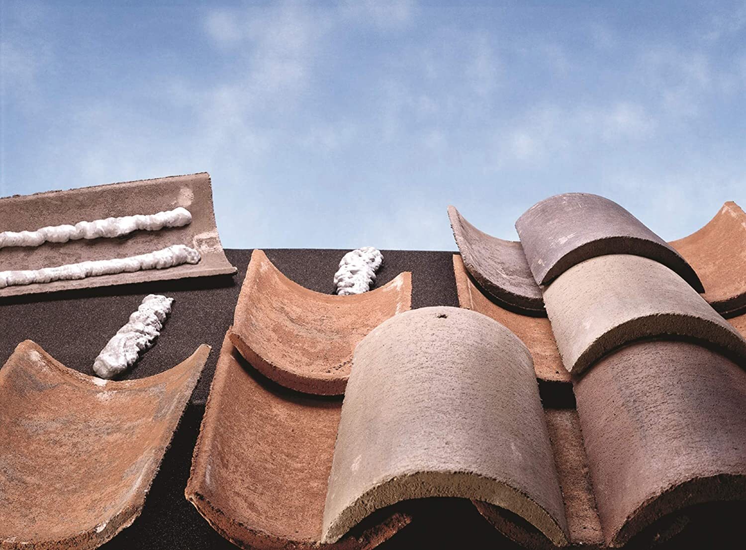 Tile Bond Roof Tile Adhesive - 28 oz Can with Reusable Straw, Pack of 3