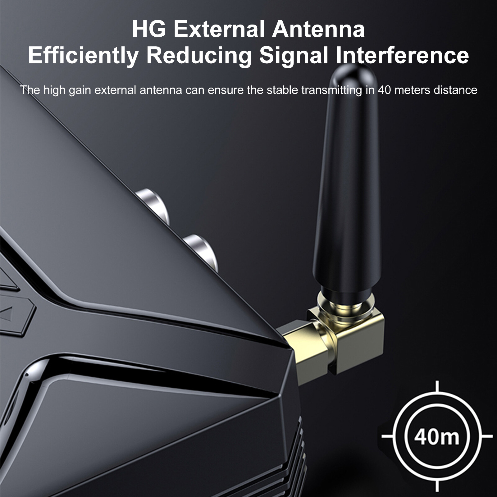 Long Range Bluetooth Transmitter Receiver Wireless Home Car Stereo Audio Adapter