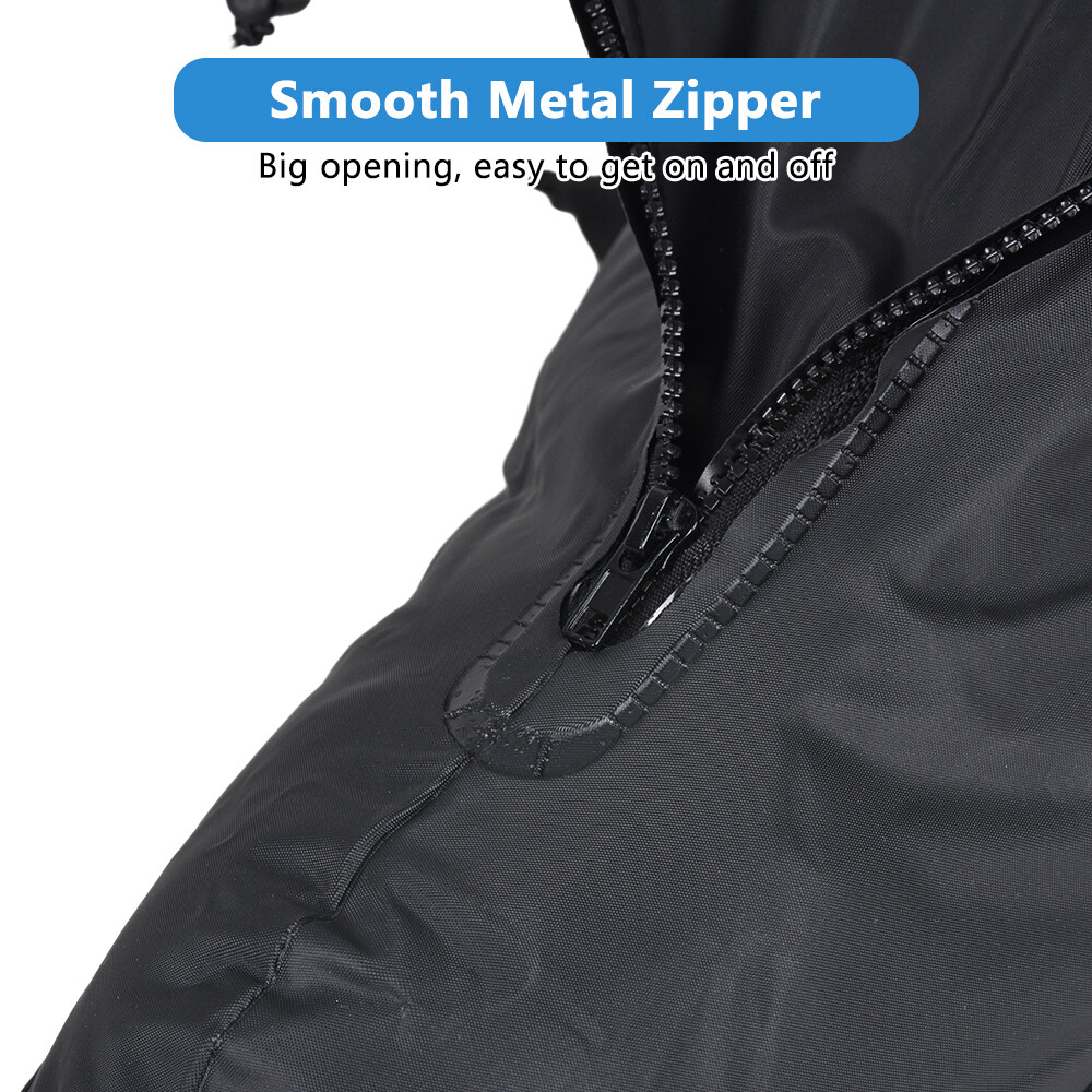 Reusable Waterproof Rain Shoe Covers Boot Non Slip Overshoe Zipper Men Women