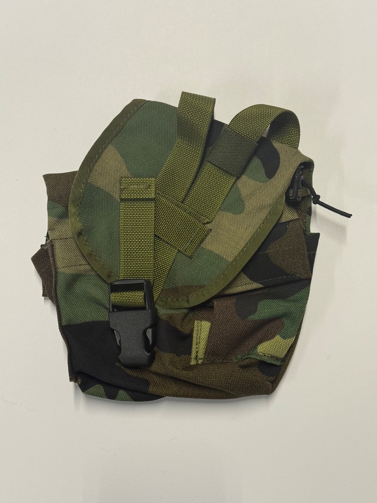 NEW MOLLE 1 QT Canteen Carrier / Utility Pouch Woodland M81 BDU