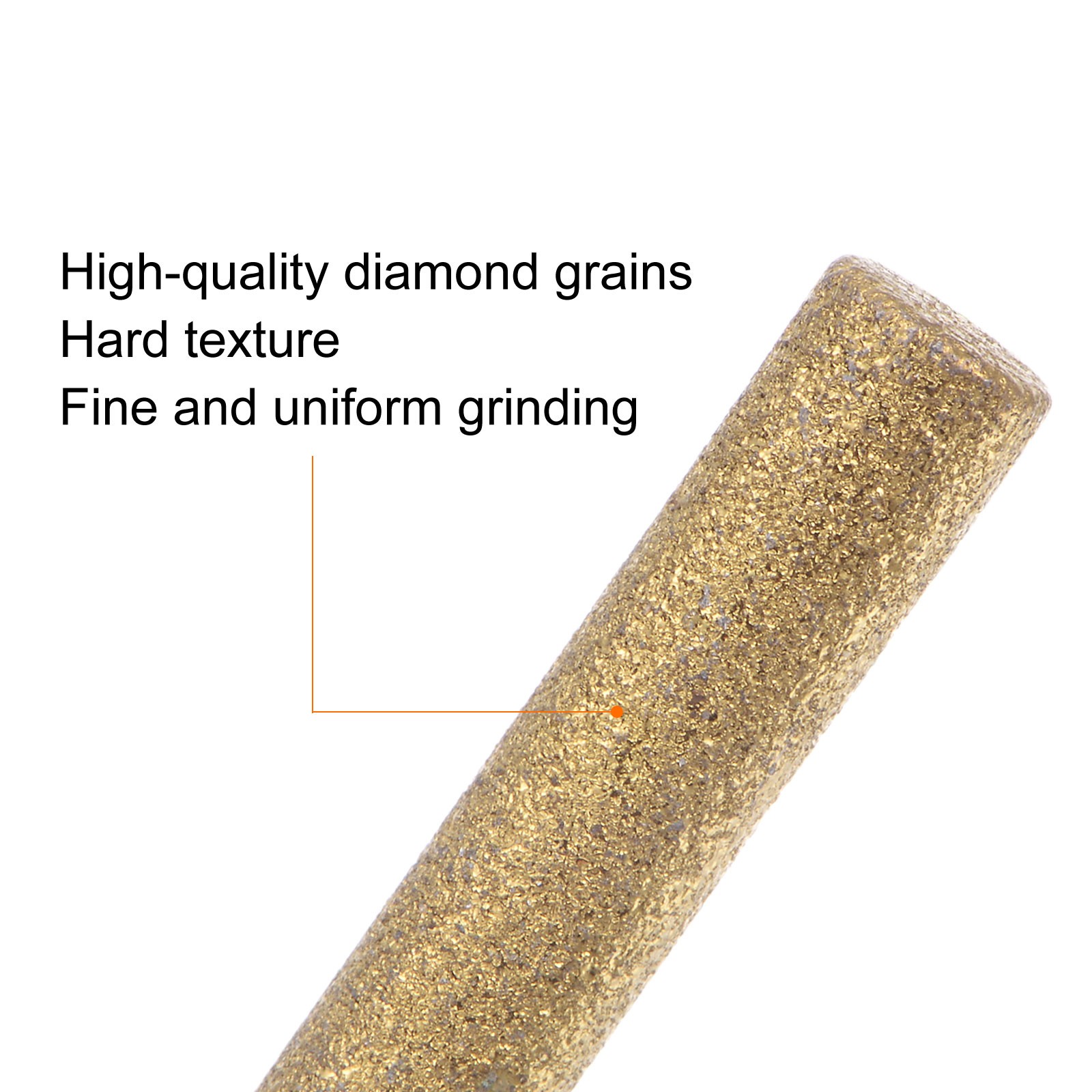 8 Sets Diamond Chainsaw Sharpener Bits 3/16" 4.8mmm Electric Chain Saw Grinder