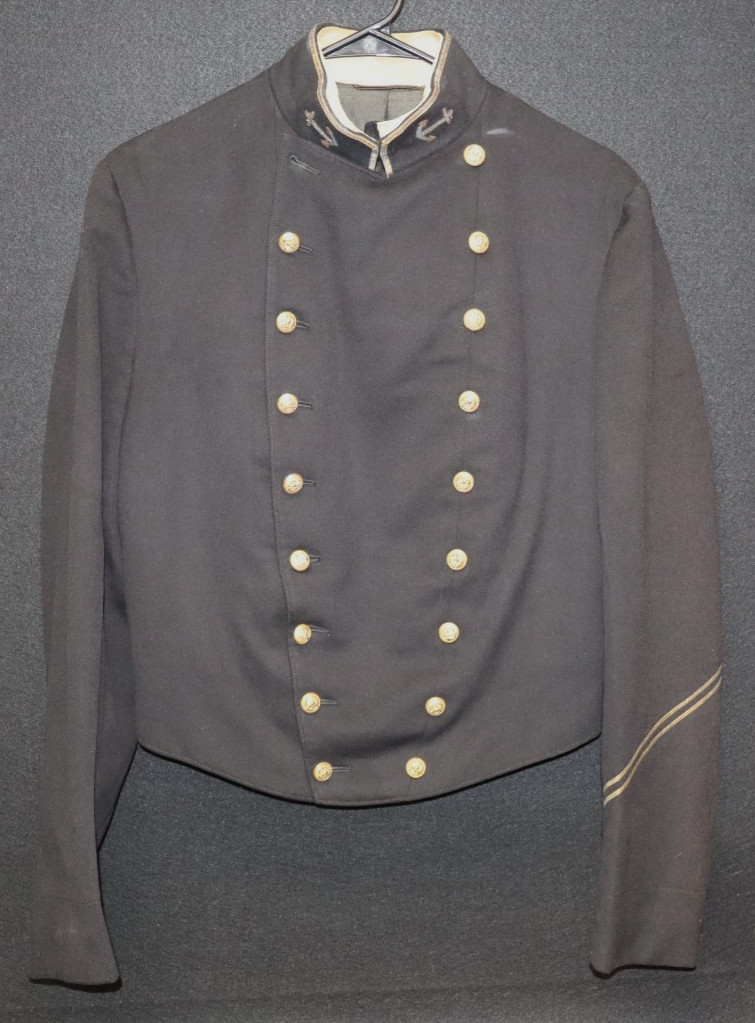 1920's USN Navy Midshipman Cadet Uniform Coatee Dress Parade Captain LR SAUER