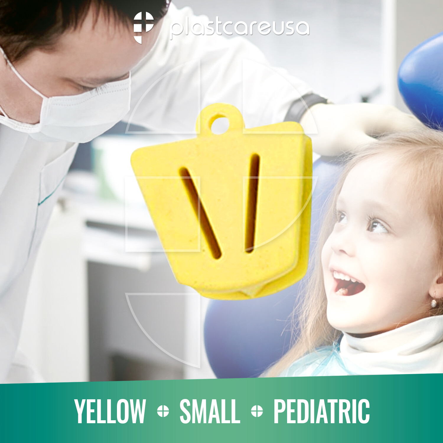 Assorted Sizes Autoclave Mouth Silicone Props Bite Blocks Dental (Bag of 6)