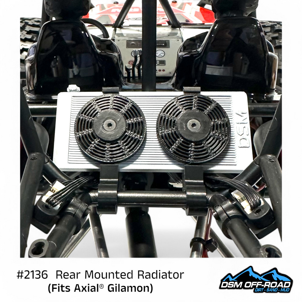 Rear Mounted Radiator (Fits Axial® Gilamon)