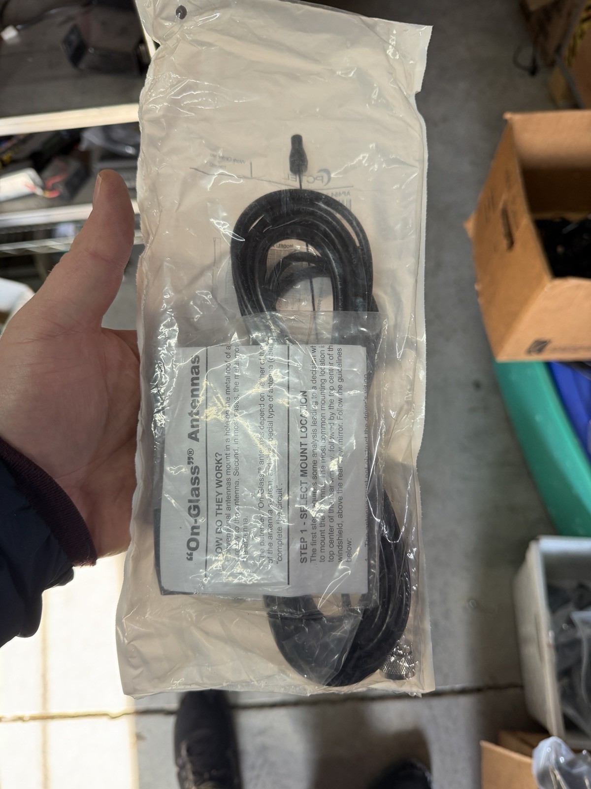 PCTEL 454.3 410-512MHZ On Glass UHF TWO WAY RADIO ANTENNA