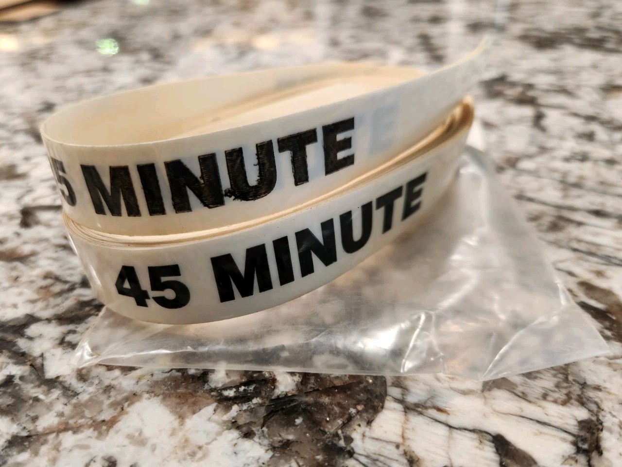 LOT of 10 SCOTT 45 MINUTE 4500 PSI TRANSPARNT CYLINDER LABEL 10007497 Approx 22"