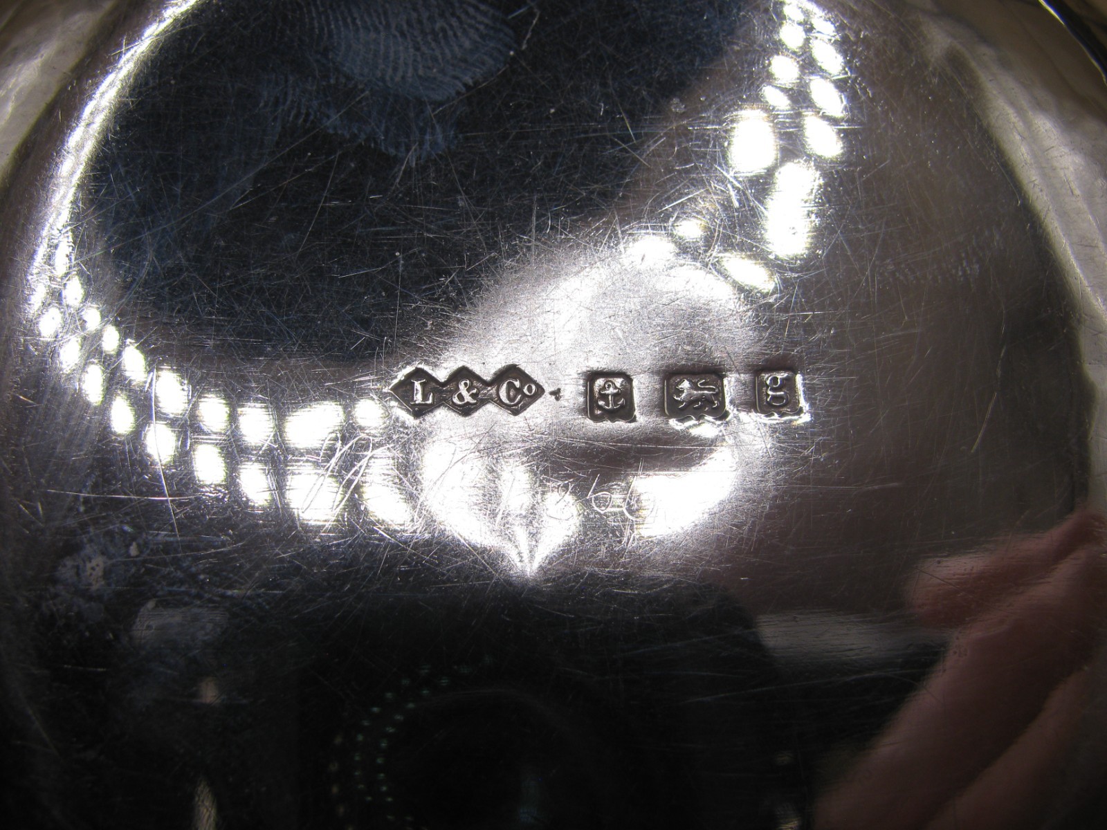 Birmingham 1906 Sterling Silver Arts & Crafts LIBERTY & CO Twin Handle Bowl